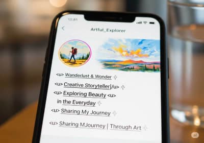10 Creative Ways to Use Underlined Text to Make Your Instagram Bio Pop